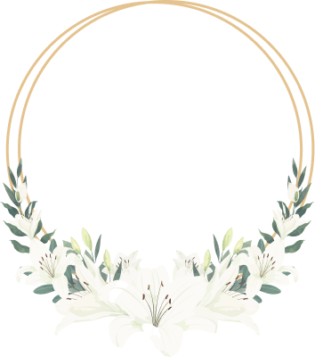 Frame Bride Groom